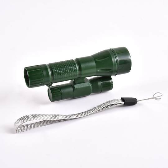 Multifunctional laser pointing lighting flashlight portable led children's monocular telescope light toy