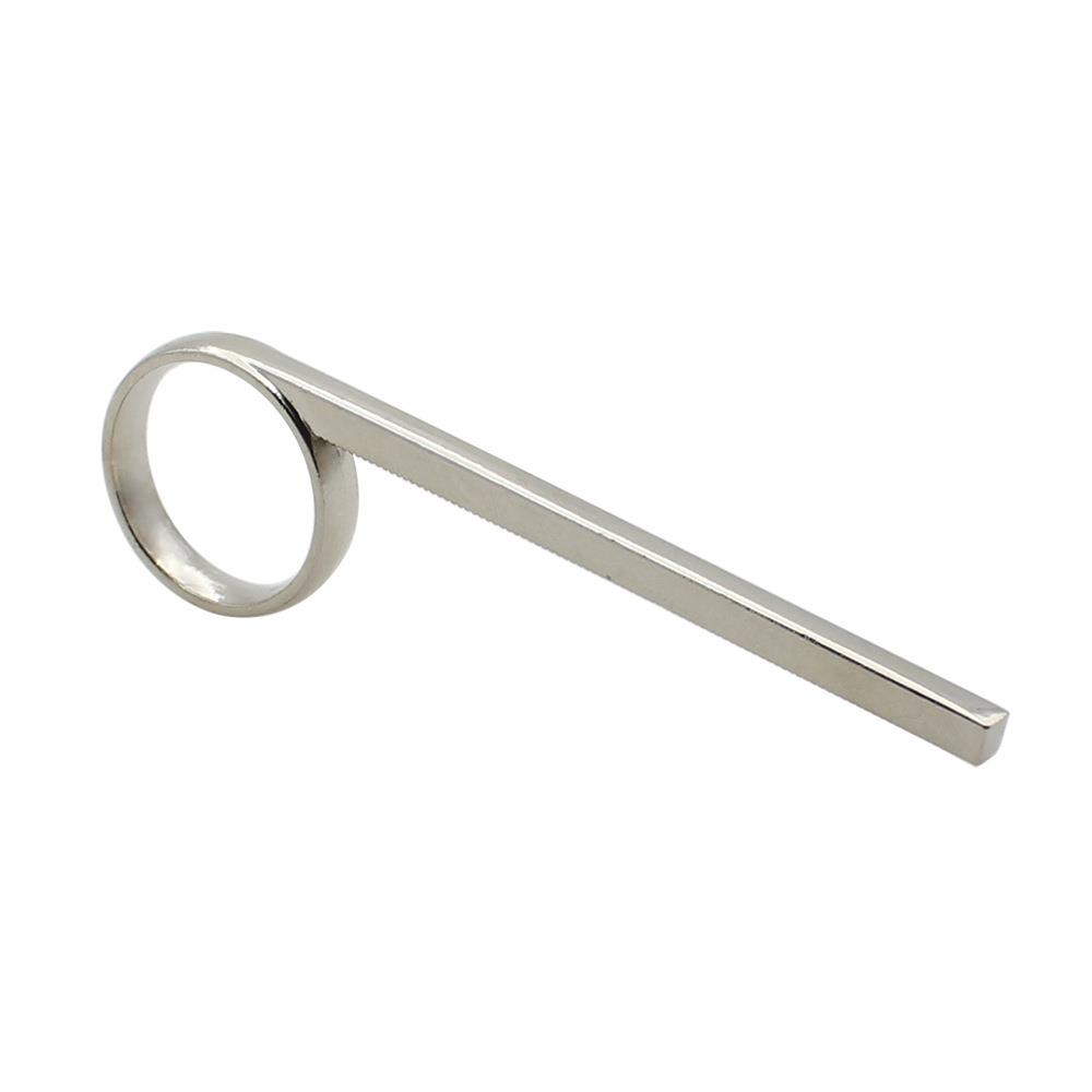 管乐器小号手拉环银色降B调小号指环金属手指钩乐器配件工厂定制