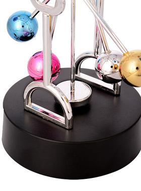 创意摩天轮彩球磁力永动仪摇摆器永动仪模型办公桌面摆件情侣礼物