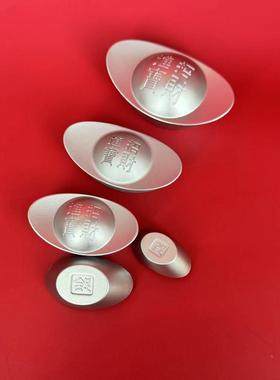 铜元宝实心银元宝仿铜摆件合金元宝压缸客厅装饰品开业乔迁礼品定