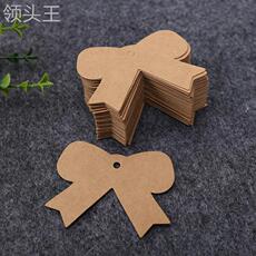 Поздравительная открытка 烘焙包装小卡片留言书标签礼品袋服装挂牌复古牛皮纸空白吊牌 German/only banquet