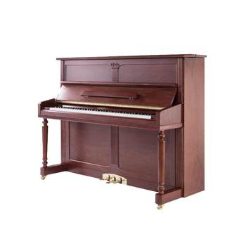 piano upright ຕົ້ນສະບັບ 125 ສີນ້ໍາຕານ matte super ຮັບປະກັນຍາວ ຜູ້ນມືອາຊີບ graded piano ທີ່ແທ້ຈິງ