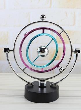 旋转永动仪模型摇摆天体地球仪 新奇特家居工艺品装饰摆件礼品定