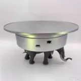 Аксессуар, стенд, золото и серебро, 20см, зеркальный эффект