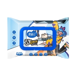 厨房清洁湿巾1包*15抽