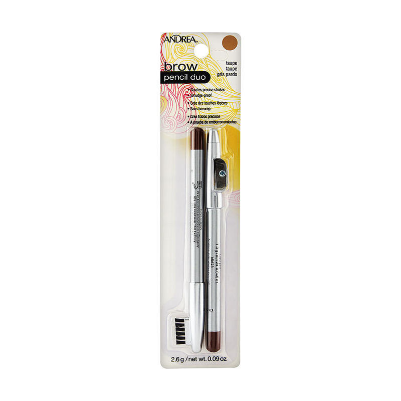 Andrea; Brow & Liner; Brow Pencil Duo - Taupe --2.6g/0.09 - 图0