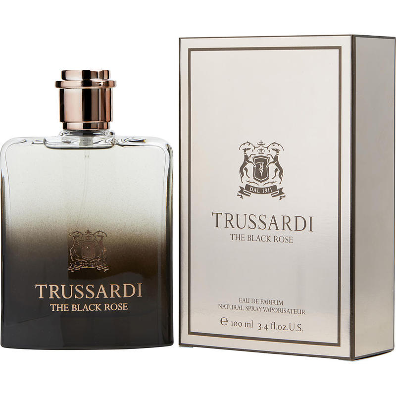 TRUSSARDI  楚萨迪 黑玫瑰 中性香水 EDP 100ml淡香持久 - 图0