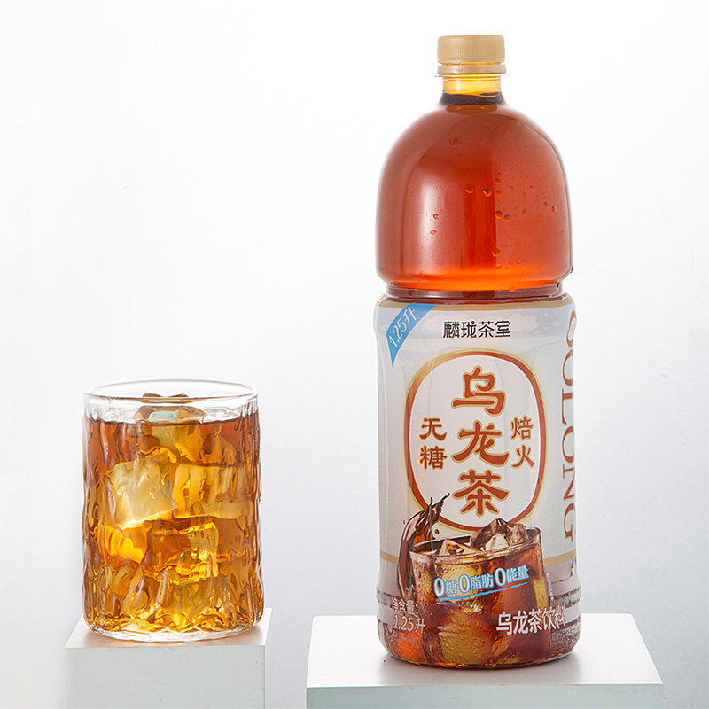 麟珑茶室 无糖乌龙茶饮料 1.25L*6瓶