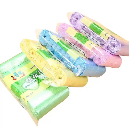 Одноразовый пластиковый мусорный мешок для домашнего использования