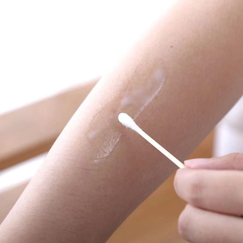【豆妈专属3】一次性棉签掏耳化妆用清洁双头棉棒100支