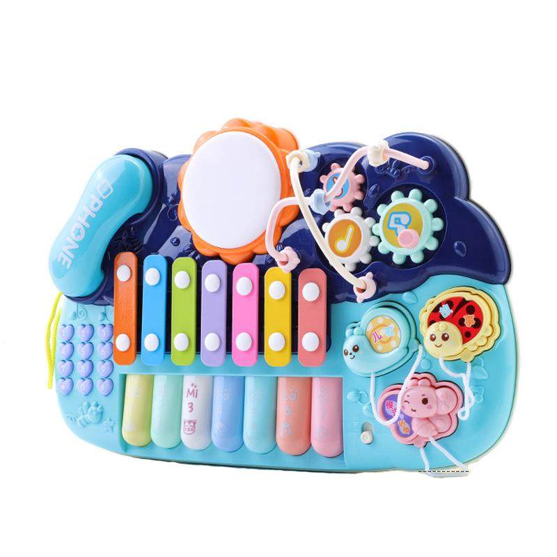 婴幼儿童电子琴宝宝多功能钢琴玩具2益智小女孩初学1-3岁音乐电话,淘宝优惠券,粉丝福利购,淘宝优惠卷