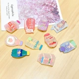 Аксессуары для волос ежедневные предметы первой необходимости Три -летняя магазин 14 цветные волосы украшения ежедневные поставки детские напитки папка девушка милая карта девочка фрукты морожено