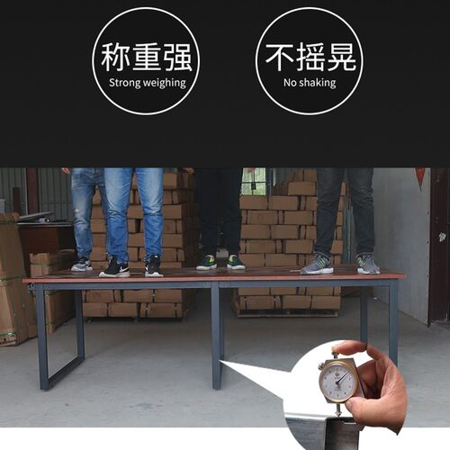 会议桌长桌简约现代培训洽谈长条工作台办公桌会议室桌子桌椅组合 - 图0