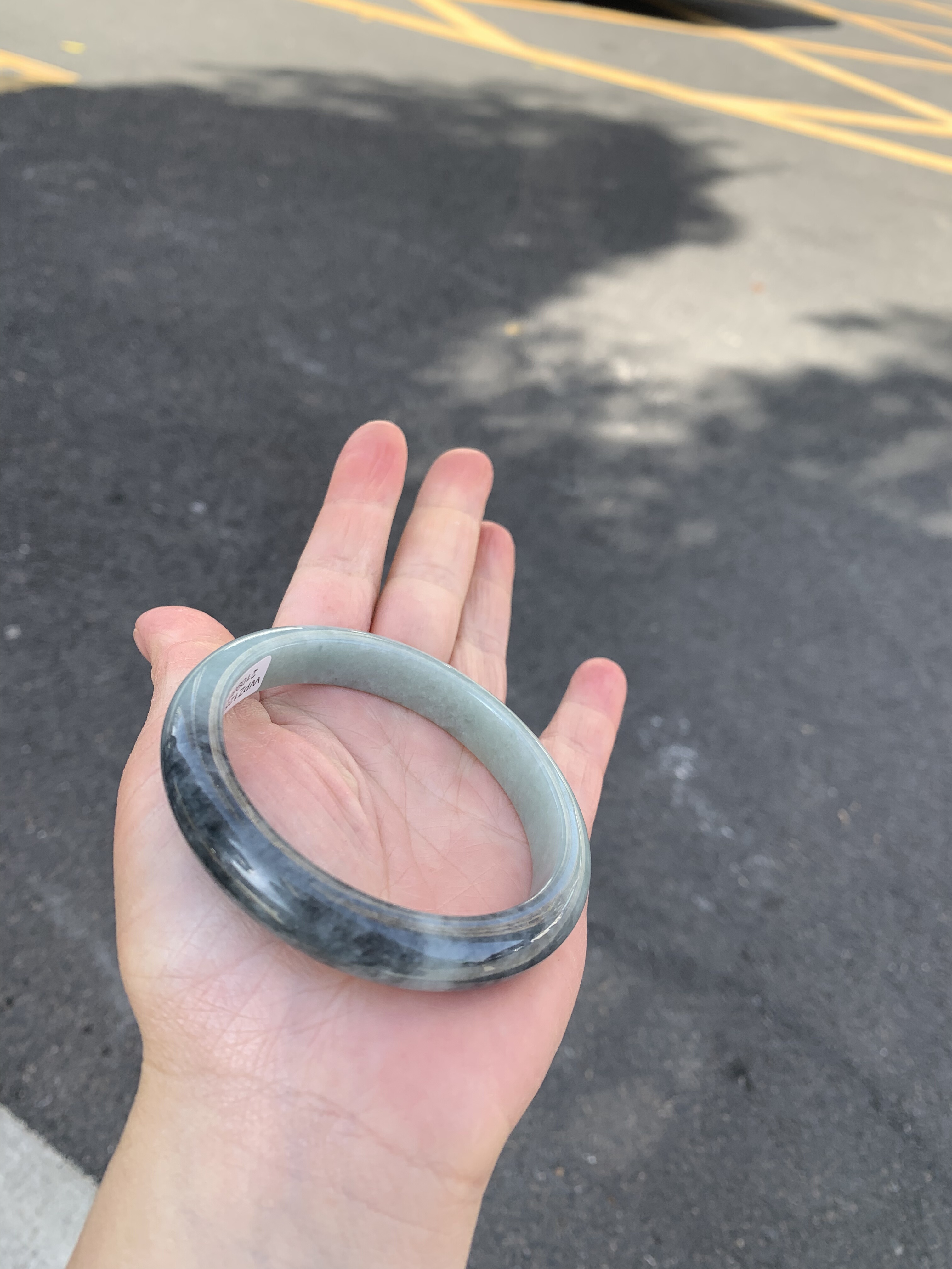 59.5-11.5-7.5缅甸纯天然A货翡翠半山半水半绿半黑特色证书966,淘宝优惠券,粉丝福利购,淘宝优惠卷