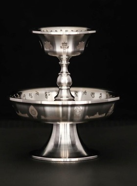 原创不锈钢防腐迷你小护法杯可以传世的出差便携家用防锈禅摆件