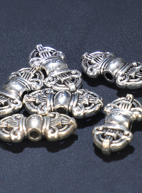 清仓结缘 金刚杵吊坠个性项链藏式民族风复古吊坠情侣款金刚杵