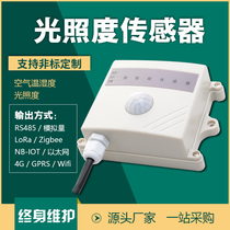 Visible Illumination Intensity Sensor 485 Smart Transmitter Agricultural Greenhouse Environment Monitoring Detector LoRa Wireless