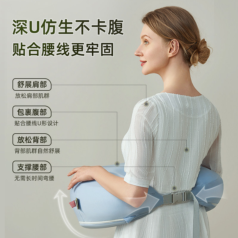 霍格Hoag哺乳枕新生儿喂奶神器亲喂坐喂环抱护腰靠垫喂奶枕头,淘宝优惠券,粉丝福利购,淘宝优惠卷