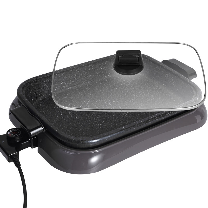 纸包鱼专用锅家用电烤盘长方形纸上烤鱼烤肉烧烤盘商用不粘烤鱼炉,淘宝优惠券,粉丝福利购,淘宝优惠卷