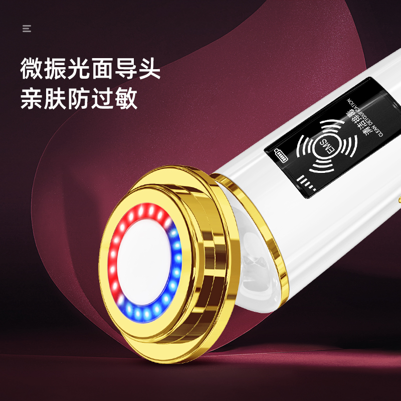 奥克斯乐盈专卖店奥克斯导入美容仪器家用洗脸提拉紧致毛孔清洁面部光子嫩肤脸按摩2