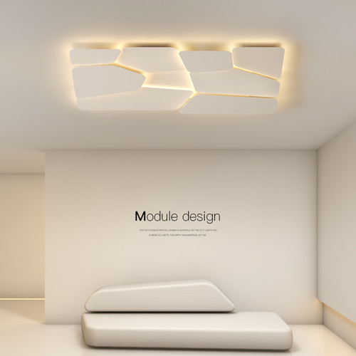 创意大气客厅灯简约现代led卧室吸顶灯全屋2025新款套餐组合灯具 - 图1