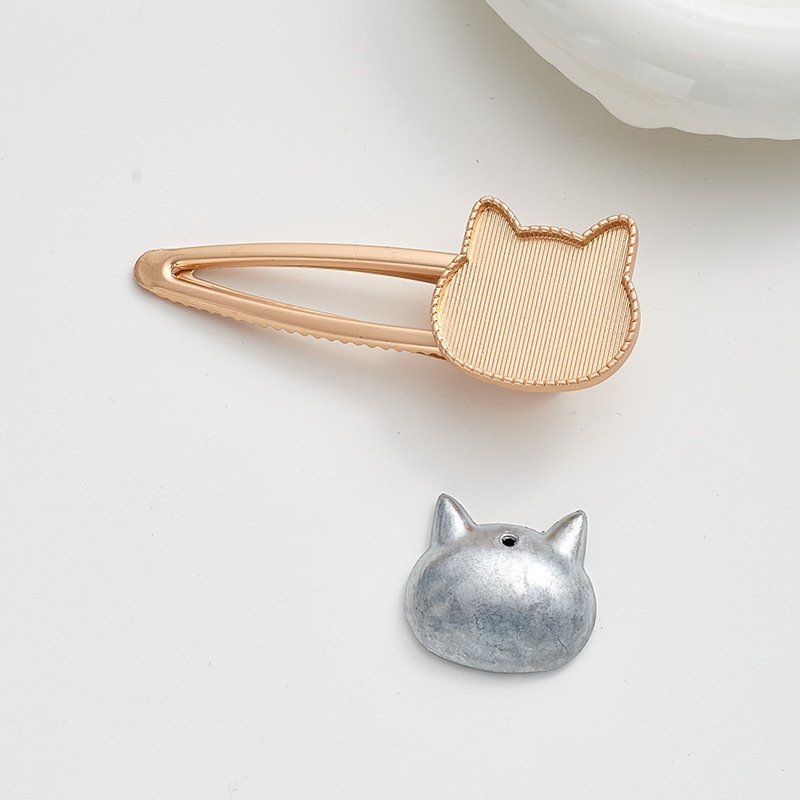 新中式仿宋锦发夹diy贴片贴皮合金底托碎发夹手工材料包边夹头饰,淘宝优惠券,粉丝福利购,淘宝优惠卷