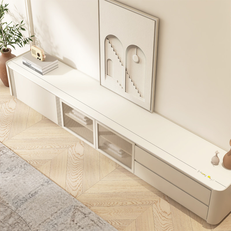 电视柜台面保护垫高级感淡奶油风桌垫餐边柜垫地柜台面垫长条桌布,淘宝优惠券,粉丝福利购,淘宝优惠卷