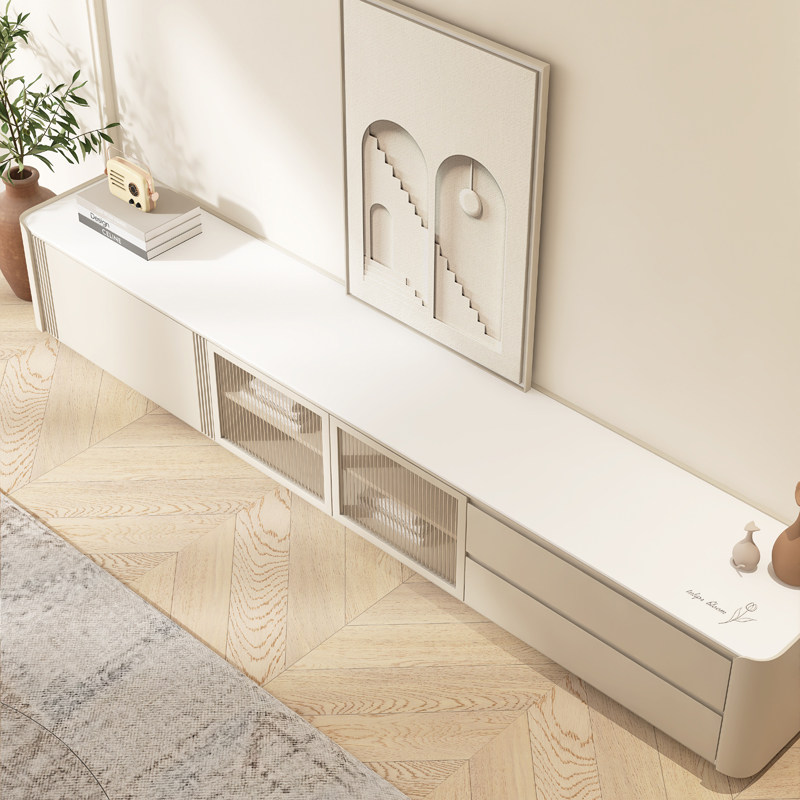 电视柜台面保护垫高级感淡奶油风桌垫餐边柜垫地柜台面垫长条桌布,淘宝优惠券,粉丝福利购,淘宝优惠卷