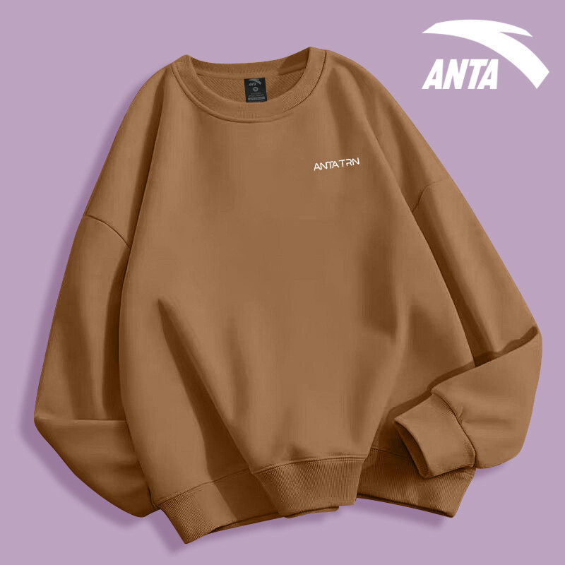 安踏紫色卫衣女款官方旗舰店2025冬季新款内搭长袖T恤运动上衣女,淘宝优惠券,粉丝福利购,淘宝优惠卷