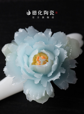 德化陶瓷新中式手工盘发发簪