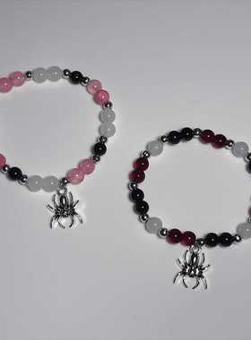 爱心磁吸串珠欧美复古