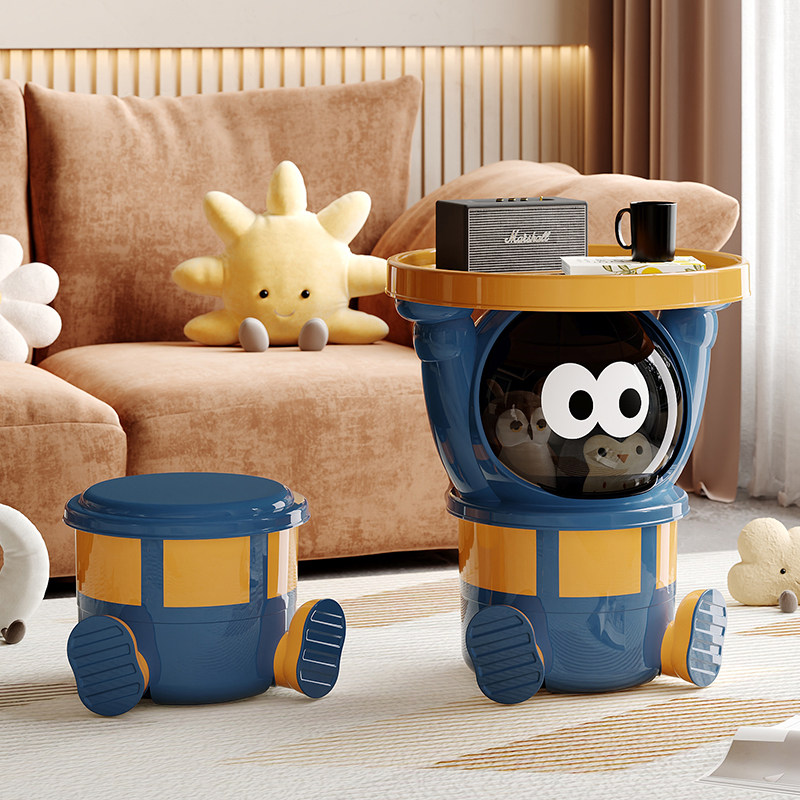 毛绒玩具收纳神器大容量儿童装娃娃桶带盖高颜值玩偶公仔防尘桶凳,淘宝优惠券,粉丝福利购,淘宝优惠卷