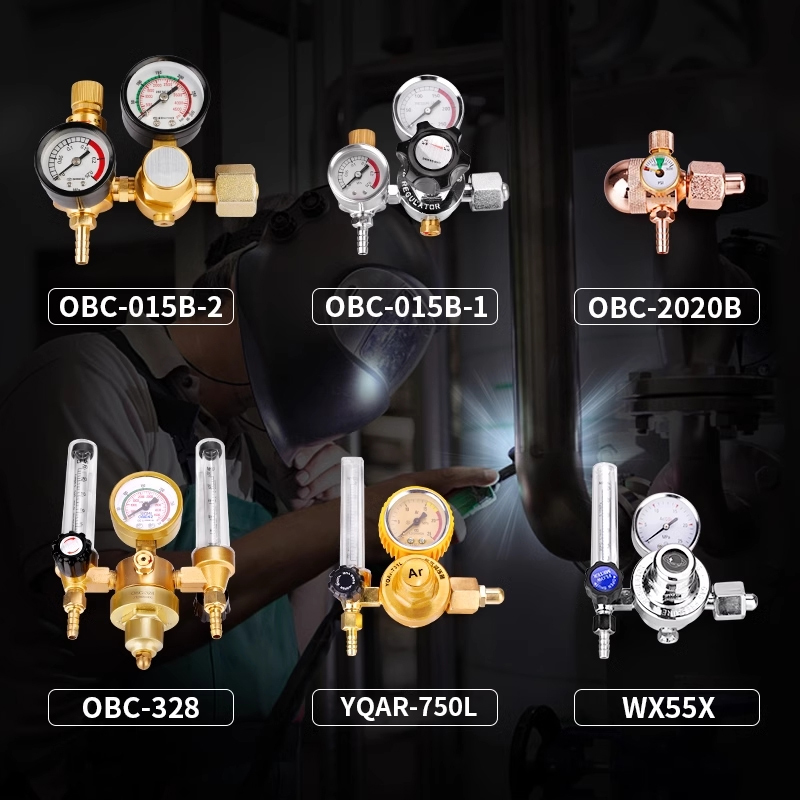 安德利氩气减压阀节能省气氩气表防震抗摔压力表减压器氩弧焊接阀-图2