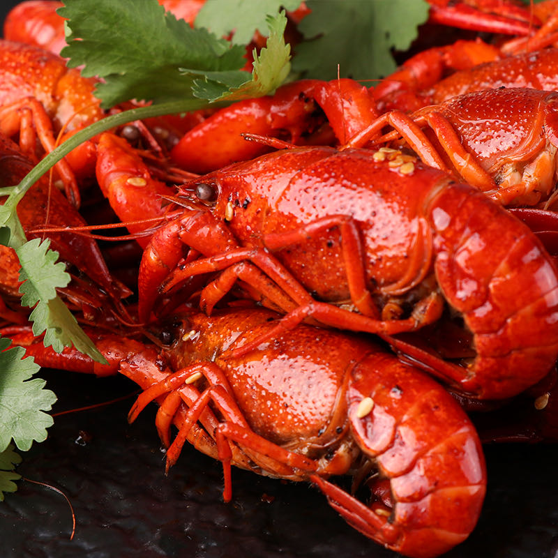 鲜厨神旗舰店当季新虾盱眙麻辣十三香小龙虾加热即食中号活虾烧制4-6钱非虾尾0