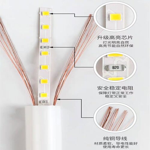12V霓虹柔性软灯带led24V线条灯管圆形360度装饰户外防水广告高亮 - 图1