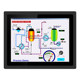 宝创外嵌入式工控一体机电容电阻触摸屏显示器工业平板一体电脑