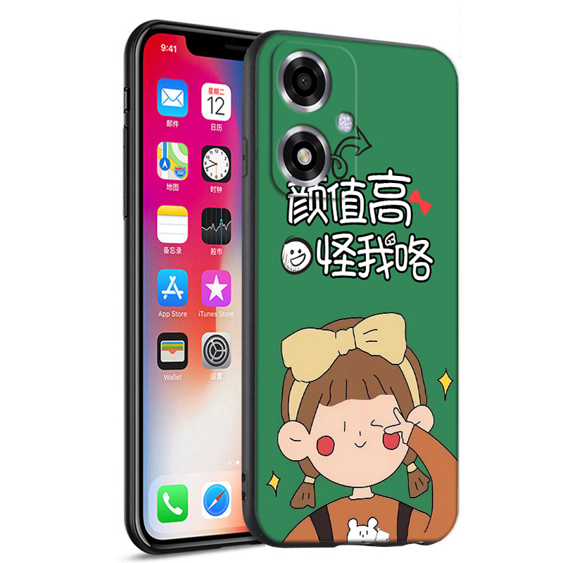 适用oppoA2m手机壳PJU110钢化膜0pp0A2m软壳opooA2m卡通oopoA2m时尚opoa2m群鸦oppa2m男女opa2m保护套0poa2m - 图3