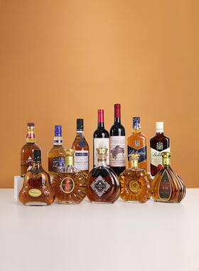 洋酒瓶空瓶摆件装饰品创意仿真红酒瓶子拍照道具高档酒柜轻奢摆设