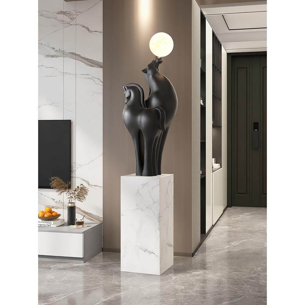 轻奢优雅，立功立业，大型客厅落地式装饰品，开幕礼品，办公室展,淘宝优惠券,粉丝福利购,淘宝优惠卷