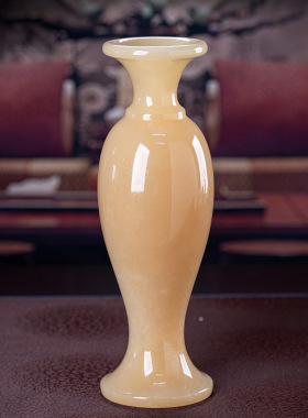 天然玉石客厅装饰花瓶乔迁礼品