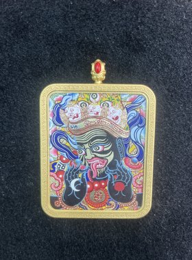 纯手绘唐卡扎基拉姆