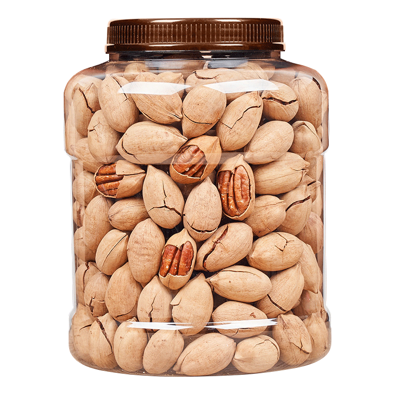 碧根果奶油味500g 2021新货整箱5 忆嗑仁长寿果/碧根果