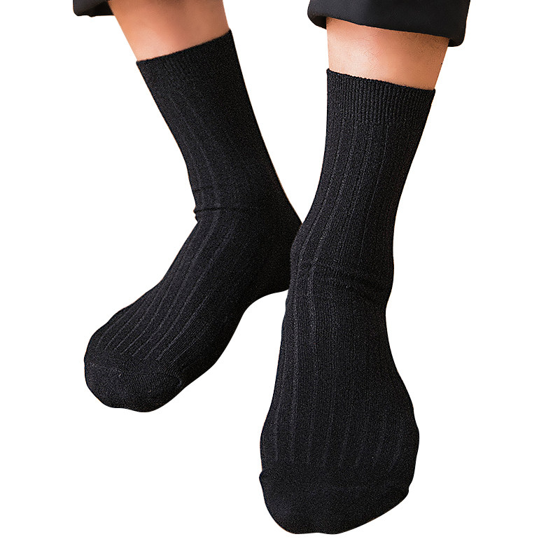 中筒夏天纯色透气长筒男士运动袜 秀蜜丽短袜/打底袜/丝袜/美腿袜