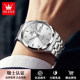 瑞士2025新款男士手表正品全自动机械表钢带商务名牌腕表十大