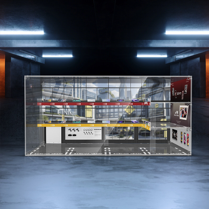 LYB乐一百适用乐高SPEED展示盒77242法拉利红牛F1车队透明防尘罩,淘宝优惠券,粉丝福利购,淘宝优惠卷