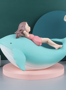 树脂装饰轻奢客厅创意