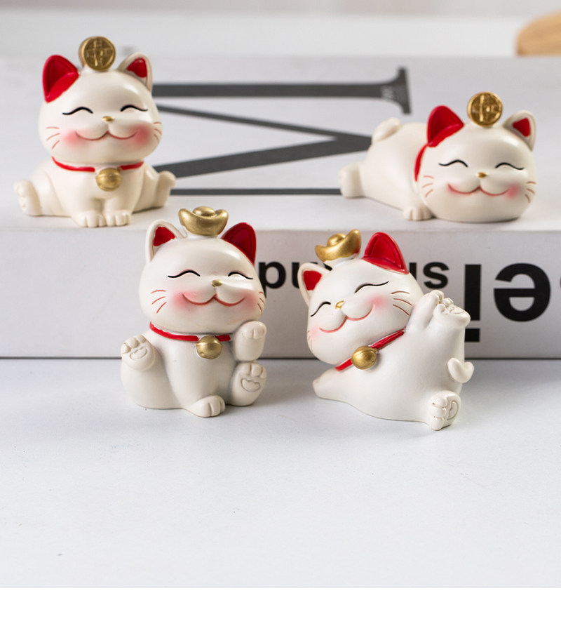 新居乔迁入宅仪式装饰布置小礼物 家居用品客厅桌面招财猫小摆件,淘宝优惠券,粉丝福利购,淘宝优惠卷