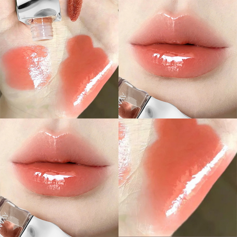 李佳琪推荐镜面唇釉不沾杯口红淡妆裸色低饱和唇蜜持久唇彩正品 - 图0