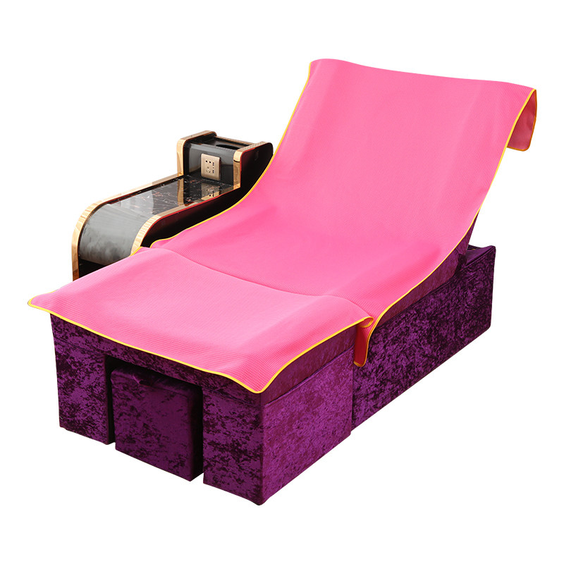 足浴沙发巾两件套防滑足疗店沙发垫套按摩椅洗脚专用床单免费印字,淘宝优惠券,粉丝福利购,淘宝优惠卷