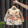 Children's smock, baby eating bib, waterproof corduroy